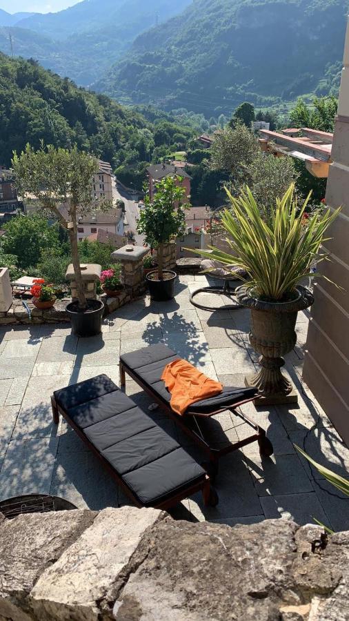 La Casa Sulla Collina Del Castello Breno Exterior foto