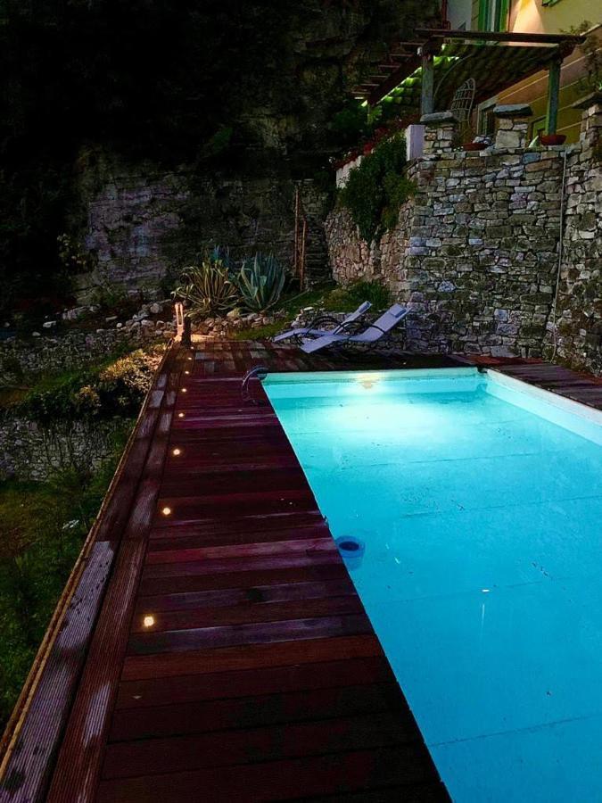 La Casa Sulla Collina Del Castello Breno Exterior foto