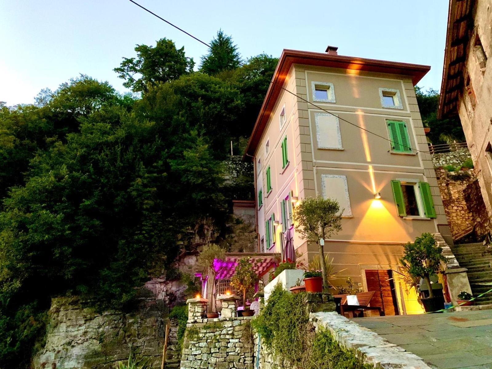 La Casa Sulla Collina Del Castello Breno Exterior foto